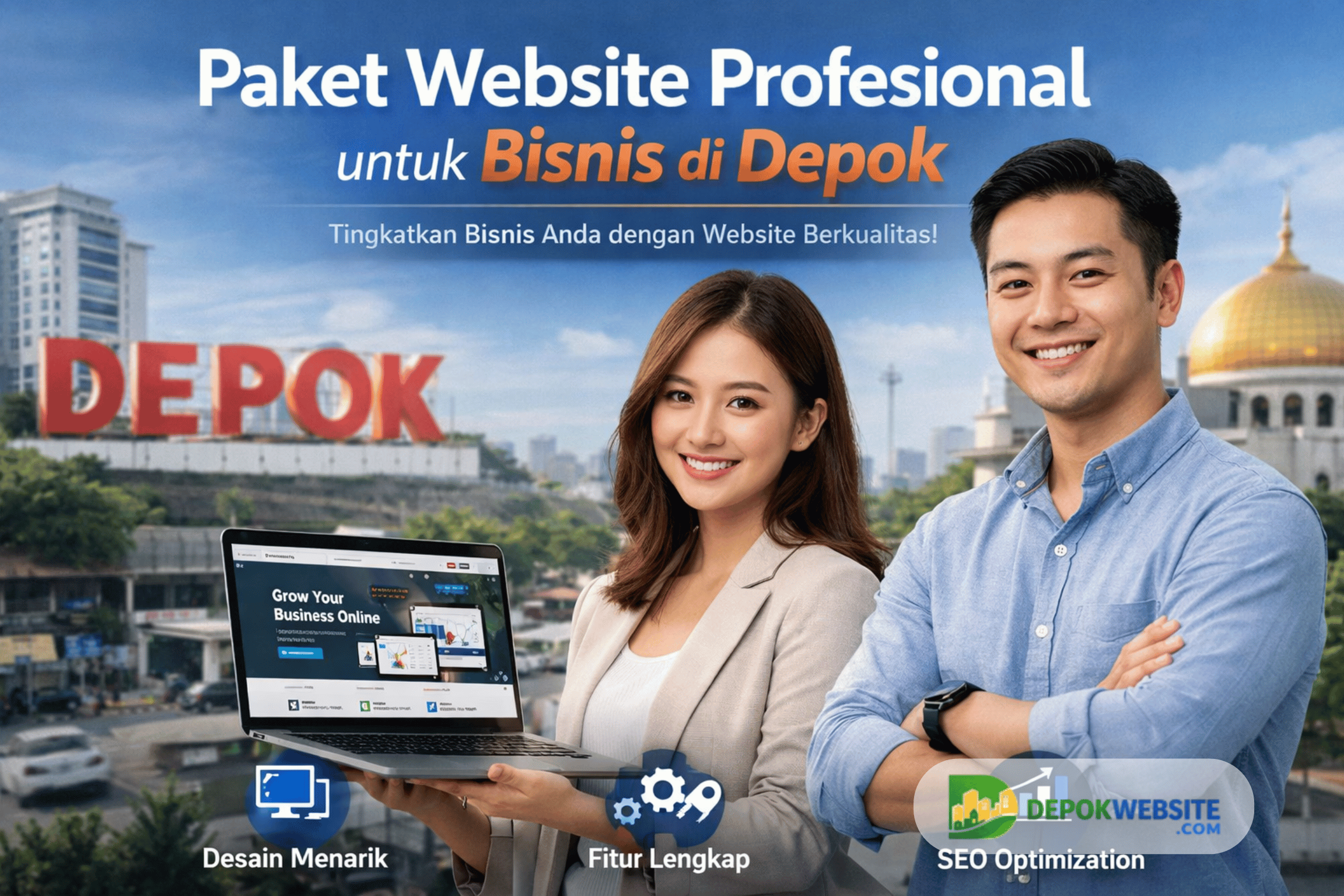 Paket Website Profesional untuk Bisnis di Depok